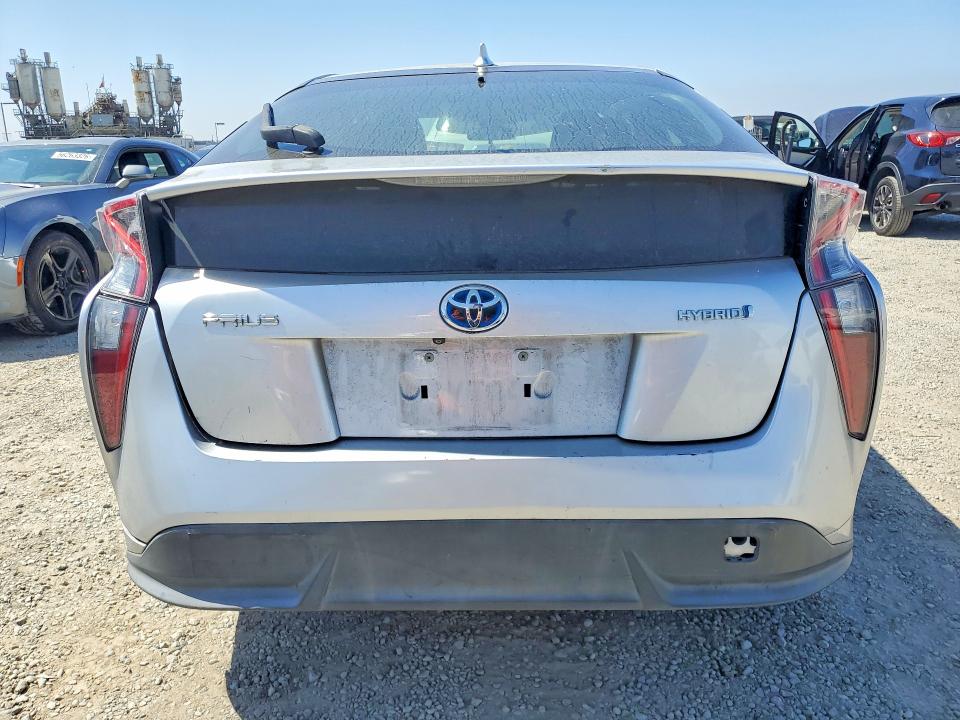 2016 Toyota Prius VIN JTDKARFU6G3001022 COPART salvage auction — FRONT END, Ca - Salvage Certificate, sold $3,100 on 2026-07-28 (photo 6)