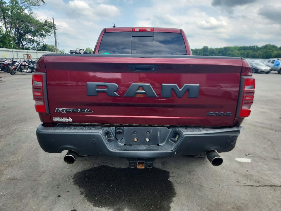 2018 Ram 1500 VIN 1C6RR7YT0JS203973 COPART salvage auction — REAR END, Nj - Cert Of Title-Salvage, sold $7,600 on 2026-08-11 (photo 6)