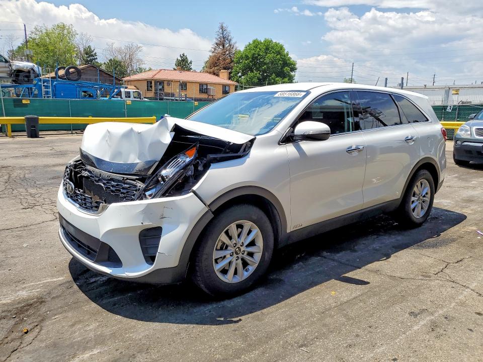 2019 Kia VIN 5XYPGDA51KG443895 COPART salvage auction — FRONT END, Co - Public - Salvage Title, sold $275 on 2026-07-28 (photo 1)