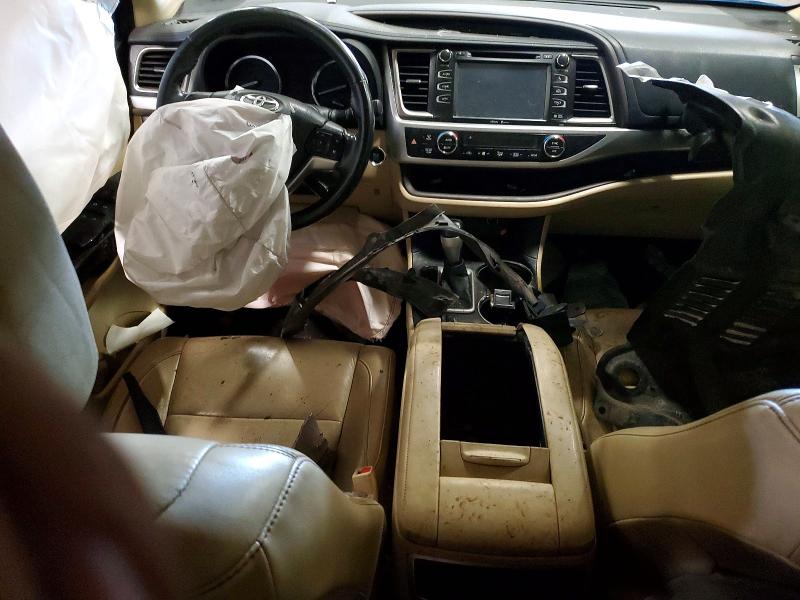 2015 Toyota Highlander VIN 5TDKKRFH3FS072529 COPART salvage auction — FRONT END, Mi - Certificate Of Title, sold $200 on 2026-07-24 (photo 8)