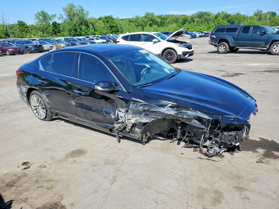 2019 Infiniti VIN JN1EV7ARXKM591269 COPART salvage auction — FRONT END, Ny - Mv-907A Salvage Certificate, sold $875 on 2026-07-14 (photo 4)
