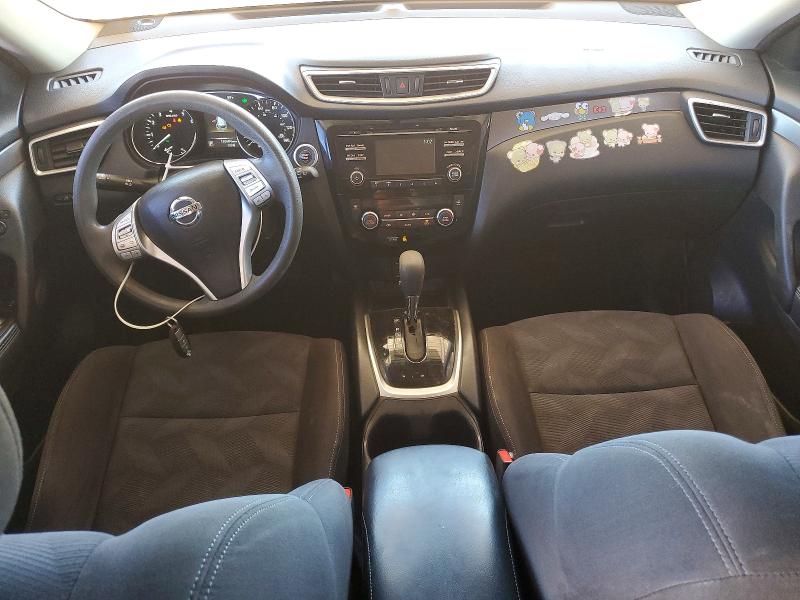 2015 Nissan Rogue VIN KNMAT2MV0FP556743 COPART salvage auction — FRONT END, Az - Cert Of Title - Salvage, sold $1,250 on 2026-07-14 (photo 8)