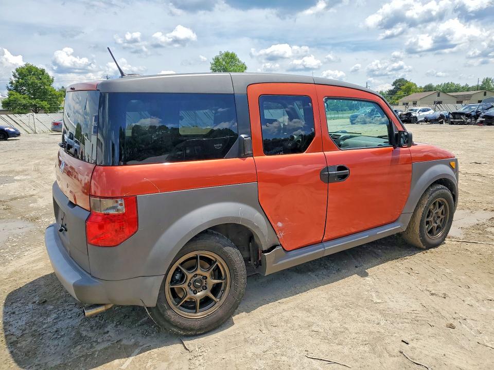 2005 Honda Element VIN 5J6YH28695L013233 COPART salvage auction — SIDE, Md - Cert Of Salvage > 75% Damage, sold $250 on 2026-07-28 (photo 3)