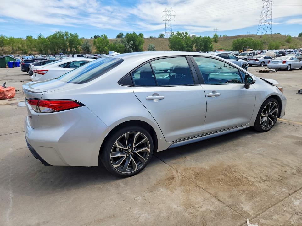 2020 Toyota Corolla VIN 5YFP4RCE6LP033075 COPART salvage auction — FRONT END, Co - Salvage Title, sold $5,800 on 2026-07-06 (photo 3)