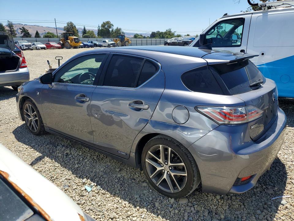 2015 Lexus Ct VIN JTHKD5BH2F2216151 COPART salvage auction — SIDE, Ca - Salvage Certificate, sold $3,450 on 2026-07-28 (photo 2)