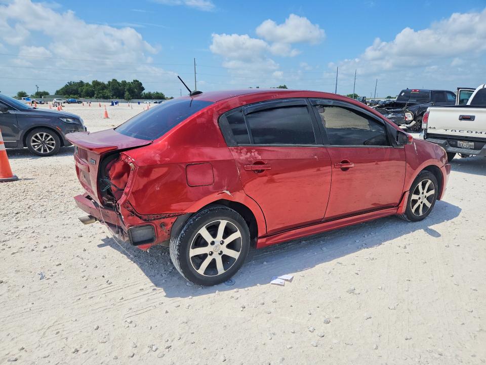 2011 Nissan Sentra VIN 3N1AB6AP7BL702984 COPART salvage auction — REAR END, Tx - Salvage Vehicle Title, sold $1,000 on 2026-07-09 (photo 3)