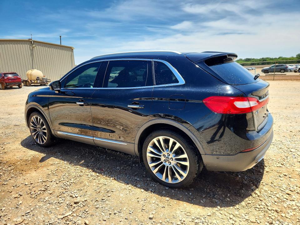 2016 Lincoln Mkx VIN 2LMPJ6LP3GBL41859 COPART salvage auction — WATER/FLOOD, Al - Cert Of Title-Flood Salvage, sold $2,750 on 2026-07-15 (photo 2)