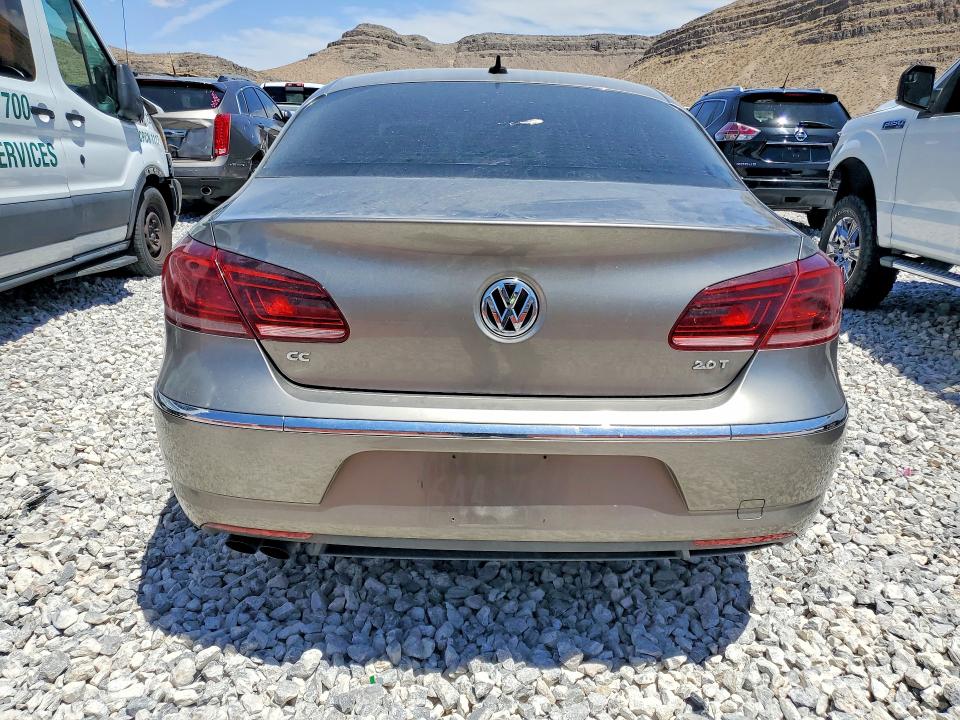 2013 Volkswagen Passat cc VIN WVWBP7AN8DE537053 COPART salvage auction — MINOR DENT/SCRATCHES, NV - CERTIFICATE OF TITLE, sold $2,000 on 2026-07-28 (photo 6)
