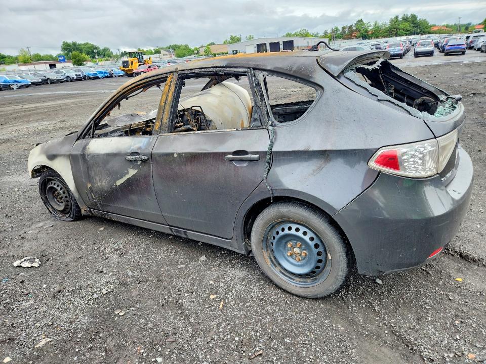 2009 Subaru Impreza VIN JF1GH60669H816598 COPART salvage auction — BURN, Ct - Cert Of Title-Parts Only Salva, sold $450 on 2026-07-24 (photo 2)