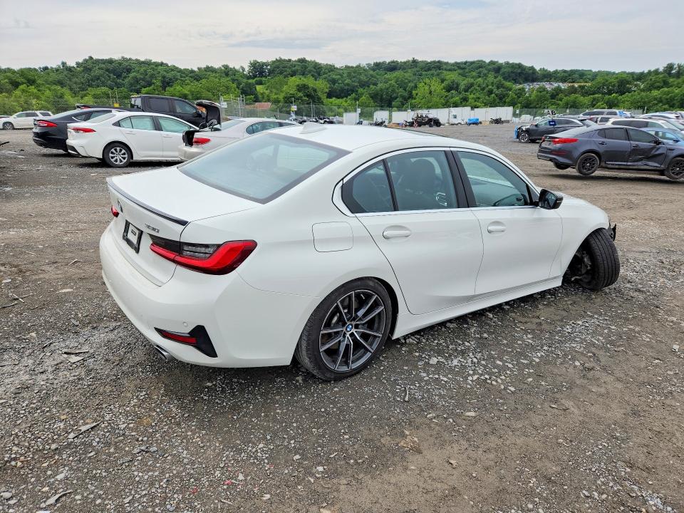 2019 BMW 3er VIN WBA5R7C53KFH26138 COPART salvage auction — FRONT END, Pa - Certificate Of Salvage, sold $12,700 on 2026-07-31 (photo 3)