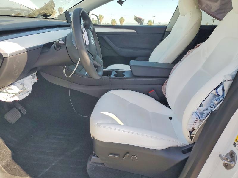 2024 Tesla VIN 7SAYGAEE4RF048305 COPART salvage auction — FRONT END, Ca - Salvage Certificate, sold $6,900 on 2026-07-06 (photo 7)