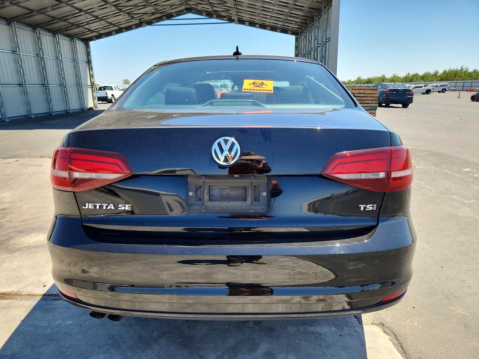 2017 Volkswagen Jetta VIN 3VWDB7AJ7HM341042 COPART salvage auction — FRONT END, Ca - Salvage Certificate, sold $1,500 on 2026-07-30 (photo 6)