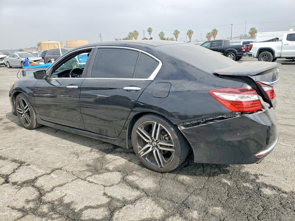 2016 Honda VIN 1HGCR2F58GA228352 COPART salvage auction — REAR END, Ca - Salvage Certificate, sold $2,750 on 2026-07-20 (photo 2)