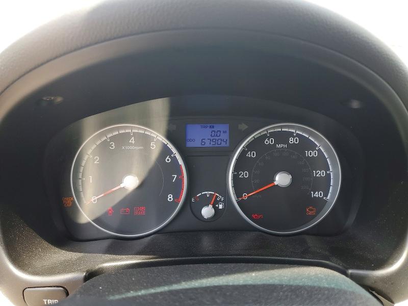 2011 Hyundai Accent VIN KMHCN4AC9BU597414 COPART salvage auction — FRONT END, Il - Salvage Certificate, sold $800 on 2026-07-10 (photo 9)