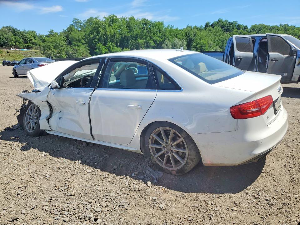 2014 Audi A4 VIN WAUHFAFL3EN016676 COPART salvage auction — FRONT END, NY - MV-907A SALVAGE CERTIFICATE, sold $350 on 2026-07-02 (photo 2)