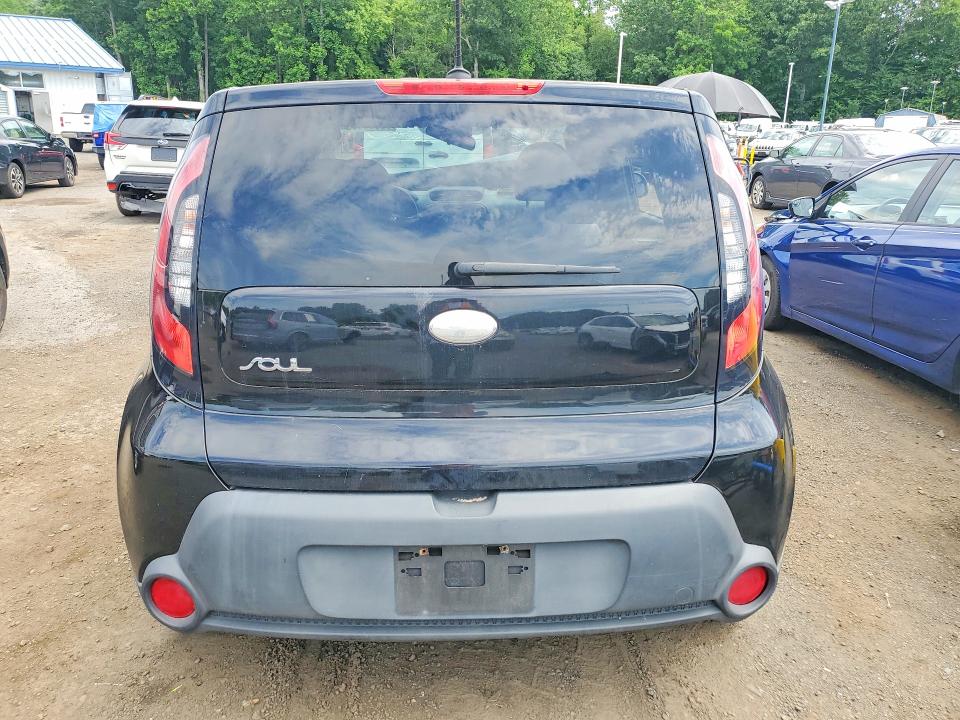 2014 Kia VIN KNDJP3A55E7066232 COPART salvage auction — FRONT END, Ct - Cert Of Title-Salvage, sold $500 on 2026-07-16 (photo 6)
