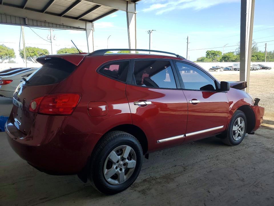 2014 Nissan Rogue VIN JN8AS5MT2EW613522 COPART salvage auction — FRONT END, Fl - Cert Of Title Slvg Rebuildable, sold $650 on 2026-07-22 (photo 3)