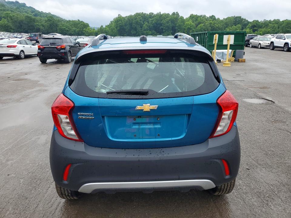 2021 Chevrolet VIN KL8CH6SA7MC729351 COPART salvage auction — FRONT END, Pa - Certificate Of Salvage, sold $1,550 on 2026-07-16 (photo 6)