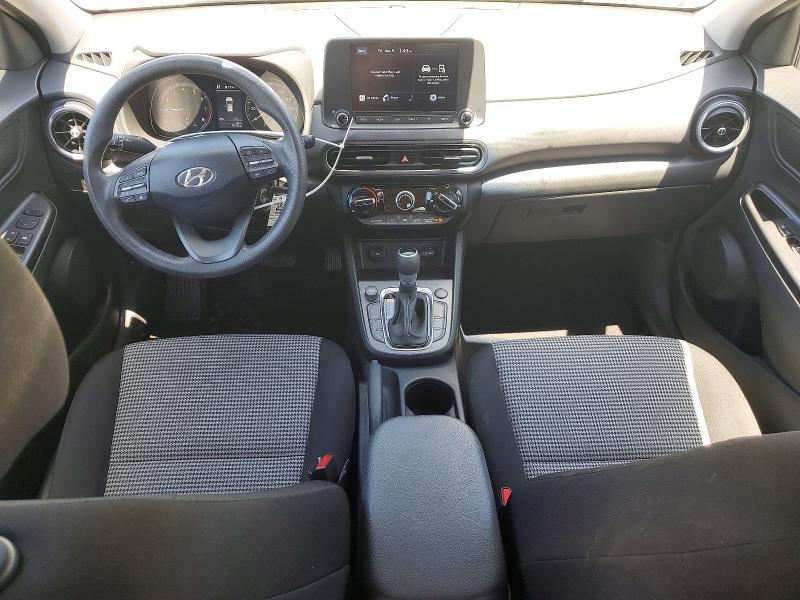 2022 Hyundai Kona VIN KM8K22ABXNU763931 COPART salvage auction — REAR END, Id - Salvage Certificate Of Title, sold $4,950 on 2026-07-31 (photo 8)