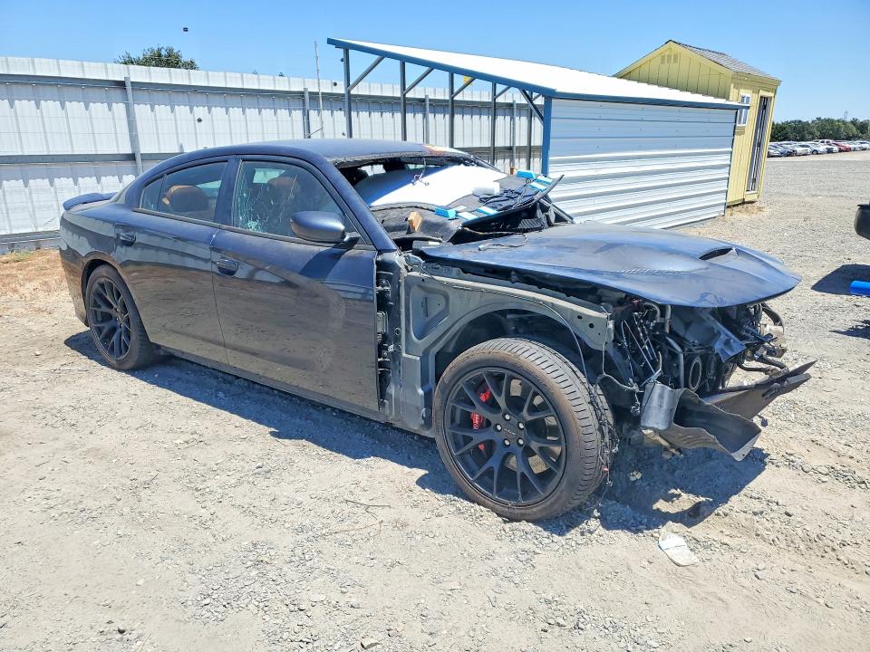 2016 Dodge Charger VIN 2C3CDXL96GH222153 COPART salvage auction — FRONT END, Ca - Salvage Certificate, sold $15,200 on 2026-07-28 (photo 4)