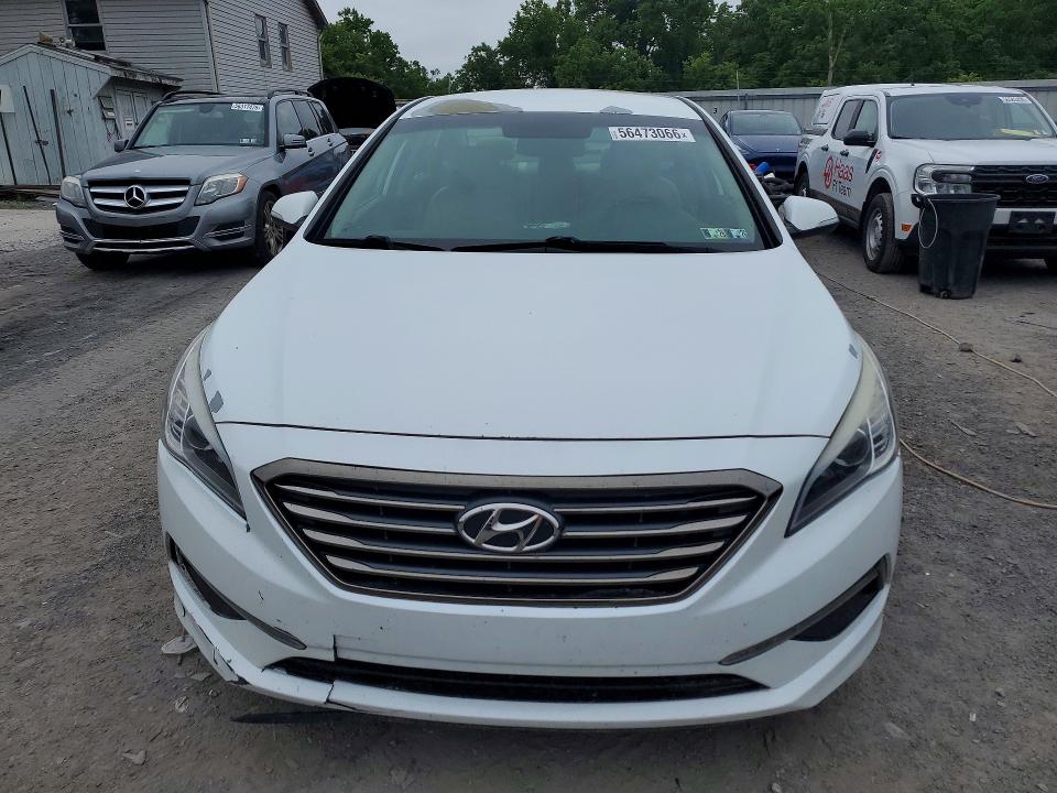 2015 Hyundai VIN 5NPE34AF5FH112232 COPART salvage auction — FRONT END, MT - CERTIFICATE OF TITLE, sold $1,450 on 2026-07-02 (photo 5)