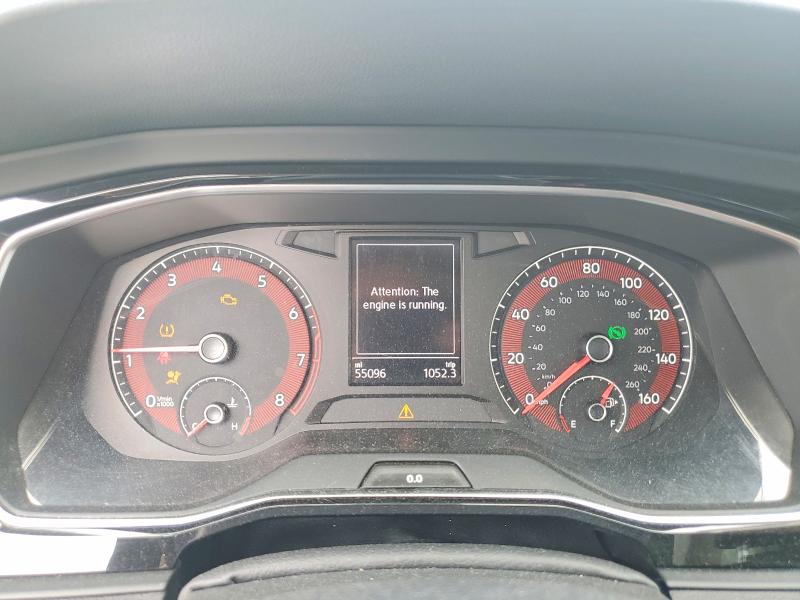 2021 Volkswagen Jetta VIN 3VWC57BU3MM079168 COPART salvage auction — FRONT END, Ma - Cert Of Title-Salvage, sold $1,200 on 2026-08-27 (photo 9)