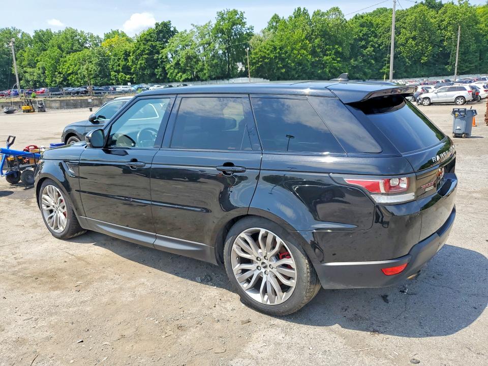 2016 Land rover Range rover sport VIN SALWR2EF7GA565402 COPART salvage auction — NORMAL WEAR, Wv - Certificate Of Title, sold $3,450 on 2026-07-27 (photo 2)