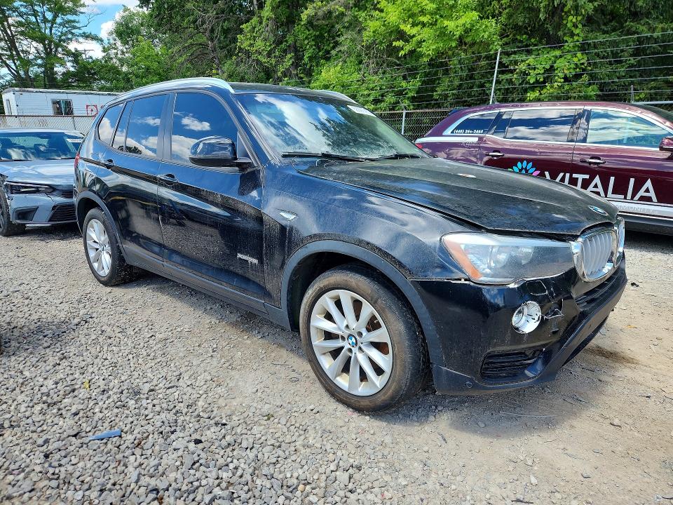 2015 BMW X3 VIN 5UXWX9C50F0D45105 COPART salvage auction — MECHANICAL, Oh - Cert Of Title-Salvage, sold $425 on 2026-07-29 (photo 4)