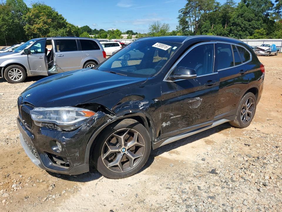 2017 BMW X1 VIN WBXHT3C39H5F67894 COPART salvage auction — FRONT END, Nc - Salvage Certificate Of Title, sold $175 on 2026-07-27 (photo 1)