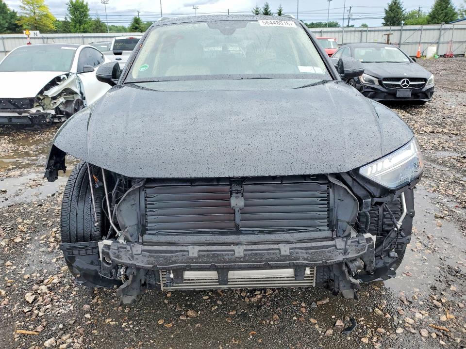 2022 Audi Q5 VIN WA1FAAFY9N2014933 COPART salvage auction — FRONT END, Md - Cert Of Salvage < 75% Damage, sold $16,200 on 2026-07-06 (photo 5)