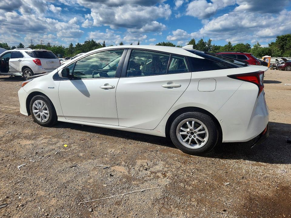 2019 Toyota Prius VIN JTDKARFU4K3081025 COPART salvage auction — FRONT END, Il - Salvage Certificate, sold $5,900 on 2026-07-21 (photo 2)