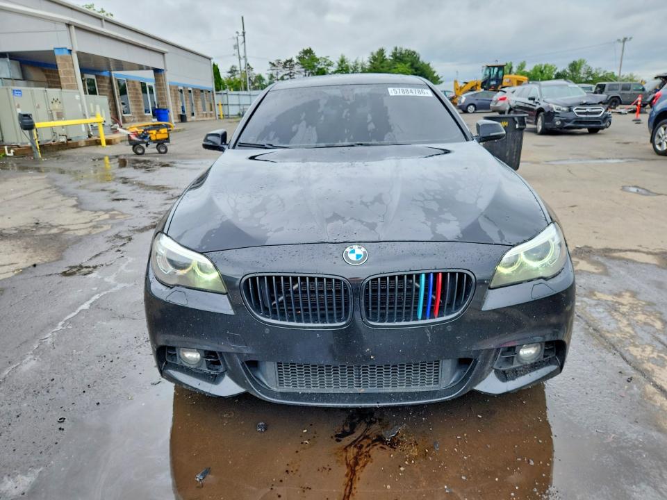 2016 BMW 5er VIN WBA5A7C50GG147128 COPART salvage auction — REAR END, Ct - Cert Of Title-Salvage, sold $525 on 2026-07-28 (photo 5)