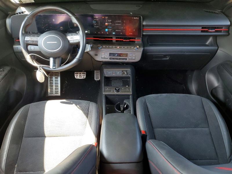 2024 Hyundai Kona VIN KM8HACA35RU052834 COPART salvage auction — FRONT END, Va - Cert Of Title - Salvage, sold $7,200 on 2026-07-10 (photo 8)