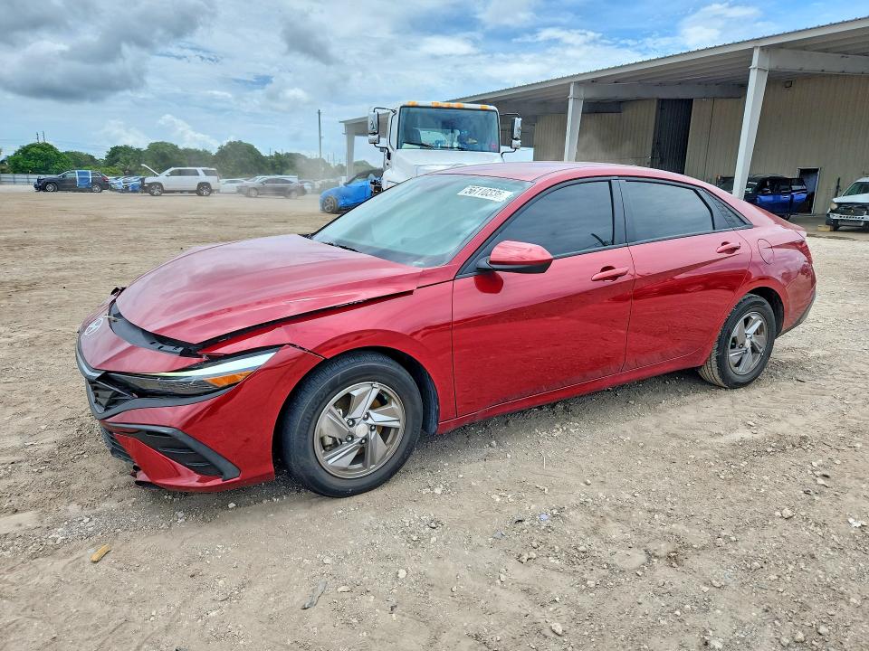2025 Hyundai Elantra VIN KMHLL4DG8SU882688 COPART salvage auction — FRONT END, Fl - Certificate Of Destruction, sold $3,300 on 2026-07-29 (photo 1)