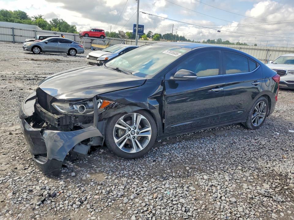 2017 Hyundai VIN KMHD84LFXHU074124 COPART salvage auction — FRONT END, AL - CERT OF TITLE-SALVAGE TITLE (P), sold $350 on 2026-07-28 (photo 1)