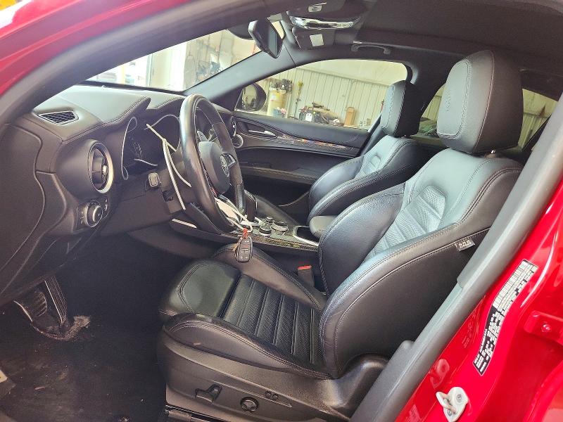 2022 Alfa romeo Stelvio VIN ZASPAKEVXN7D29600 COPART salvage auction — FRONT END, Wi - Cert Of Title-Salvage Vehicle, sold $11,700 on 2026-08-05 (photo 7)