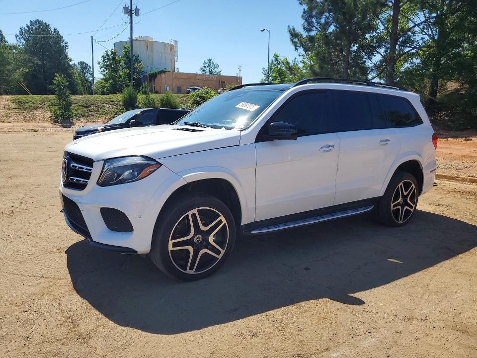 2018 Mercedes-benz Gls-klasse VIN 4JGDF7DE8JB025194 COPART salvage auction — MINOR DENT/SCRATCHES, Nc - Salvage Certificate Of Title (P), sold $14,700 on 2026-07-27 (photo 1)