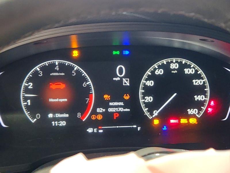 2026 Honda Civic VIN 19XFL2H87TE024413 COPART salvage auction — FRONT END, Sc - Cert Of Title-Dlr Only >25%, sold $7,300 on 2026-07-30 (photo 9)