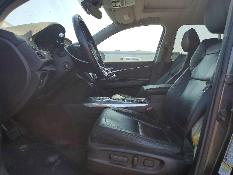 2016 Acura VIN 5FRYD4H47GB026160 COPART salvage auction — FRONT END, Ca - Salvage Certificate, sold $1,700 on 2026-07-27 (photo 7)
