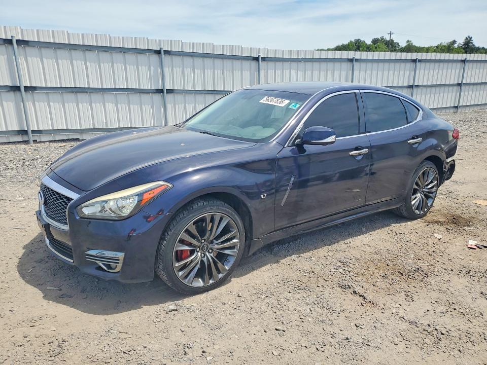 2016 Infiniti Q70 VIN JN1BY1AR5GM270190 COPART salvage auction — REAR END, Id - Salvage Certificate Of Title, sold $2,550 on 2026-07-22 (photo 1)