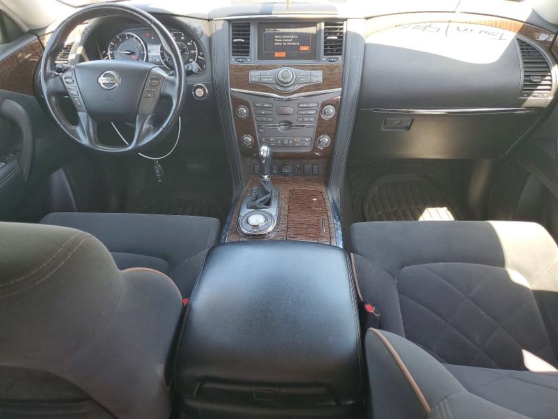 2019 Nissan Armada VIN JN8AY2ND6K9089306 COPART salvage auction — REAR END, Ca - Salvage Certificate, sold $3,800 on 2026-07-08 (photo 8)