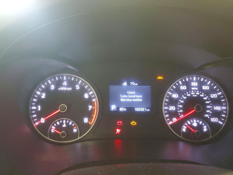2020 Kia Optima VIN 5XXGT4L37LG383442 COPART salvage auction — FRONT END, Va - Cert Of Title - Salvage, sold $500 on 2026-07-10 (photo 9)