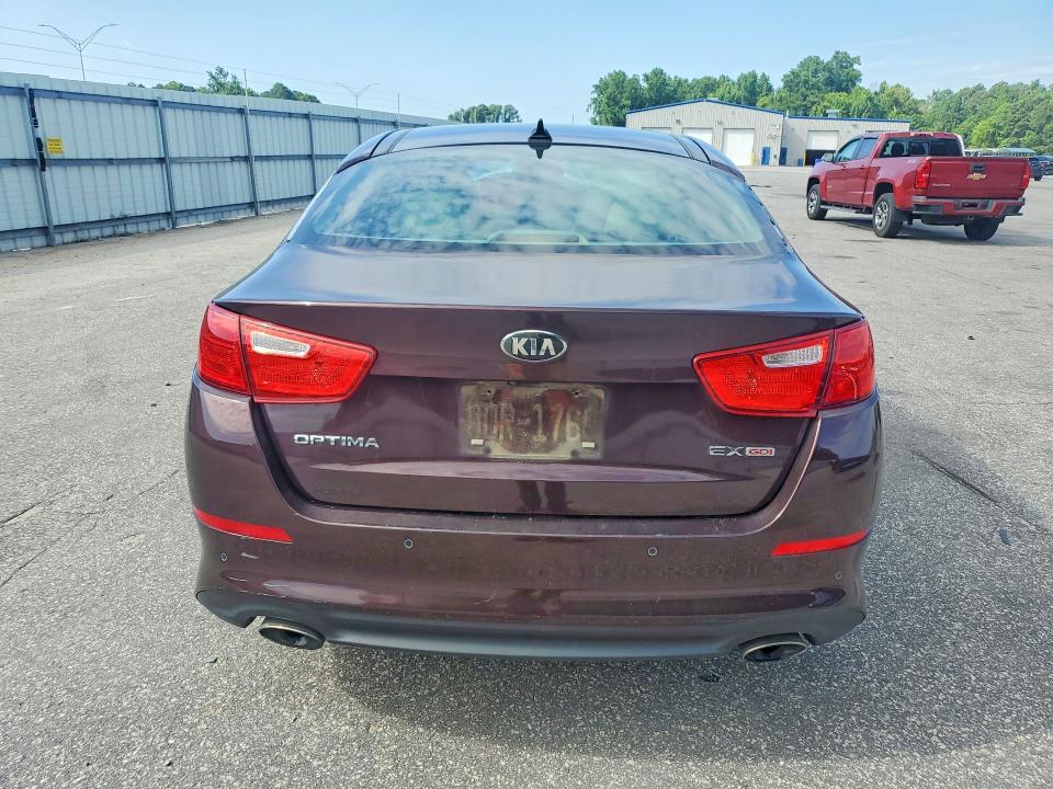2015 Kia VIN 5XXGN4A71FG391623 COPART salvage auction — FRONT END, Nc - Salvage Certificate Of Title, sold $1,150 on 2026-07-28 (photo 6)