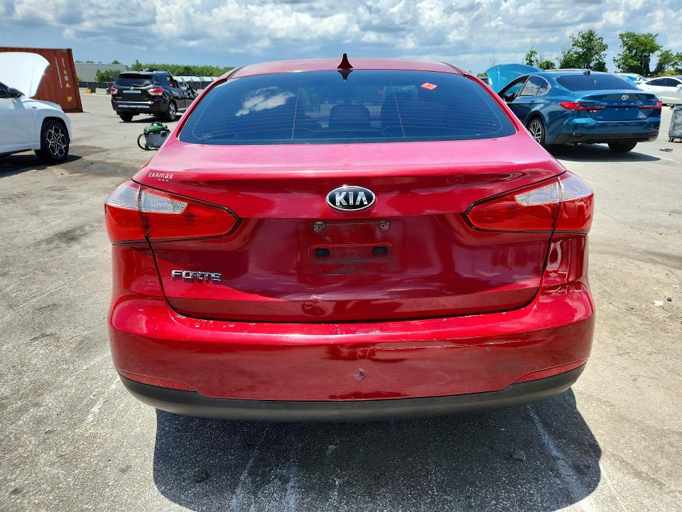 2014 Kia Forte VIN KNAFX4A63E5150367 COPART salvage auction — FRONT END, Fl - Cert Of Ttl-Rebuilt&Slvg Rbld, sold $450 on 2026-07-09 (photo 6)