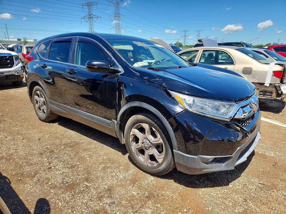 2017 Honda Cr-v VIN 7FARW1H59HE008238 COPART salvage auction — FRONT END, Wv - Salvage Certificate, sold $5,300 on 2026-07-28 (photo 4)