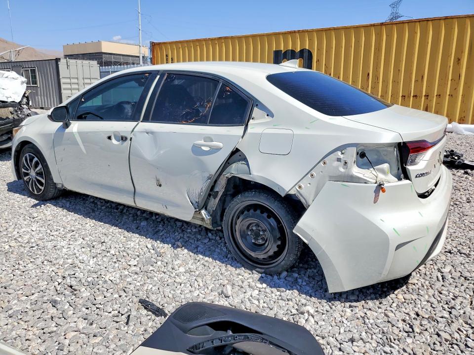 2020 Toyota Corolla VIN JTDEPRAE6LJ057690 COPART salvage auction — REAR END, Nv - Salvage Title, sold $3,850 on 2026-07-15 (photo 2)