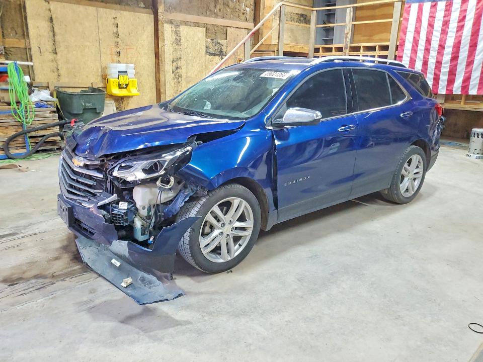2020 Chevrolet Equinox VIN 2GNAXYEX6L6115449 COPART salvage auction — FRONT END, Sd - Cert Of Title-Salvage, sold $100 on 2026-07-28 (photo 1)