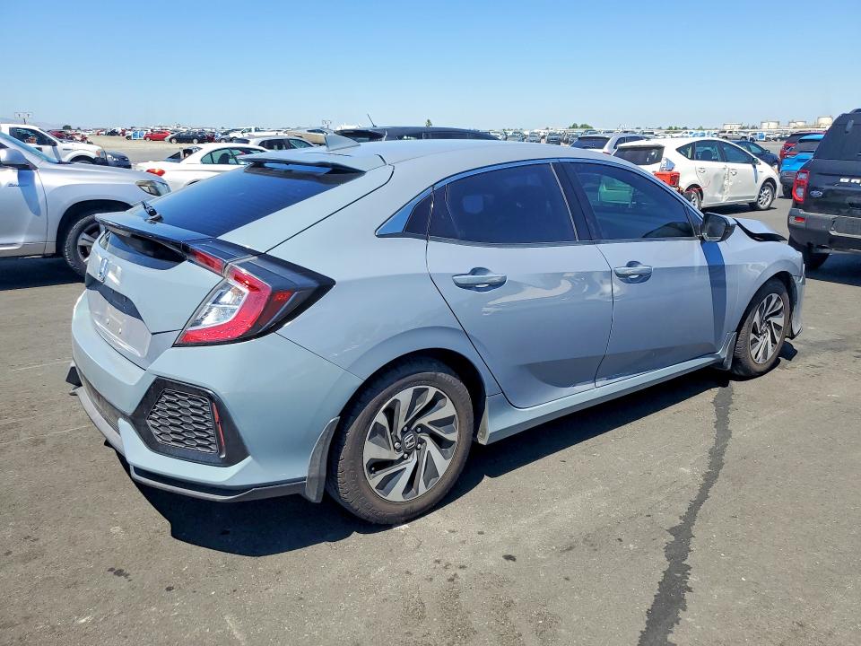2017 Honda Civic VIN SHHFK7H29HU419883 COPART salvage auction — FRONT END, Ca - Salvage Certificate, sold $1,800 on 2026-07-08 (photo 3)