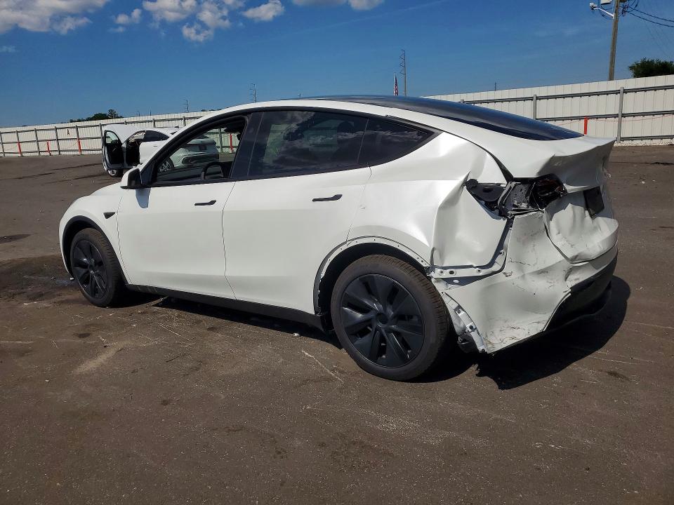 2024 Tesla Model y VIN 7SAYGDED8RA323132 COPART salvage auction — REAR END, Fl - Cert Of Title Slvg Rebuildable, sold $13,400 on 2026-07-20 (photo 2)