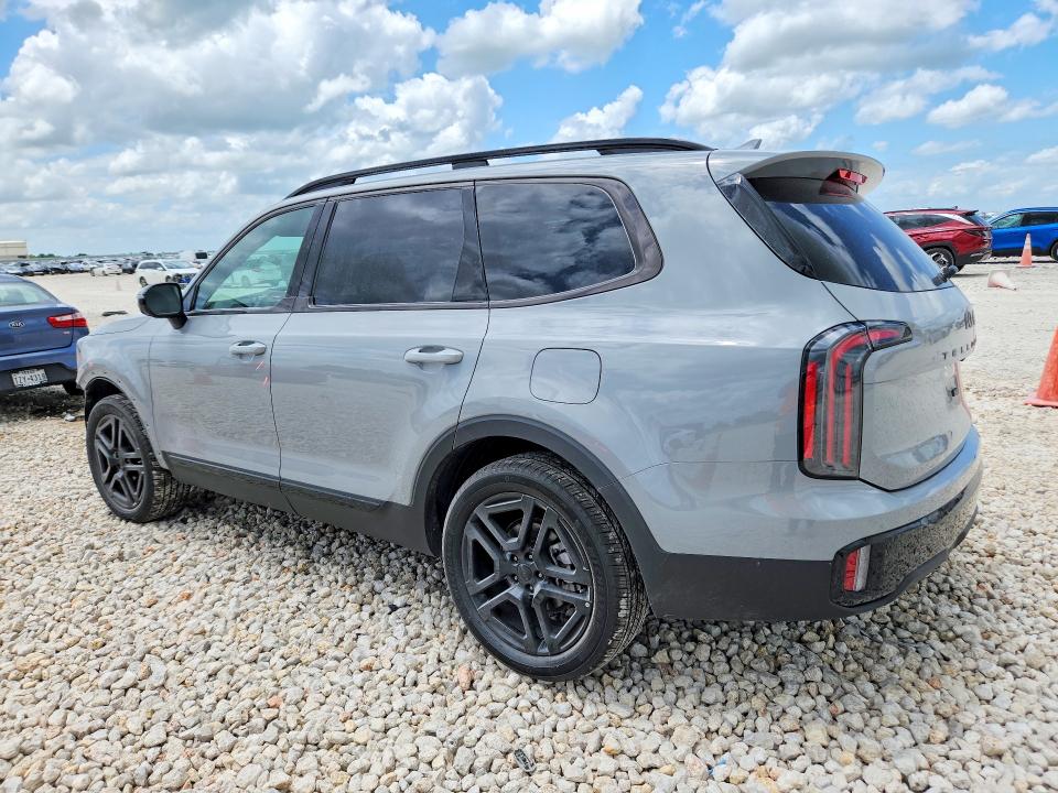 2025 Kia Telluride VIN 5XYP5DGC1SG671469 COPART salvage auction — FRONT END, Tx - Salvage Vehicle Title, sold $70 on 2026-07-30 (photo 2)